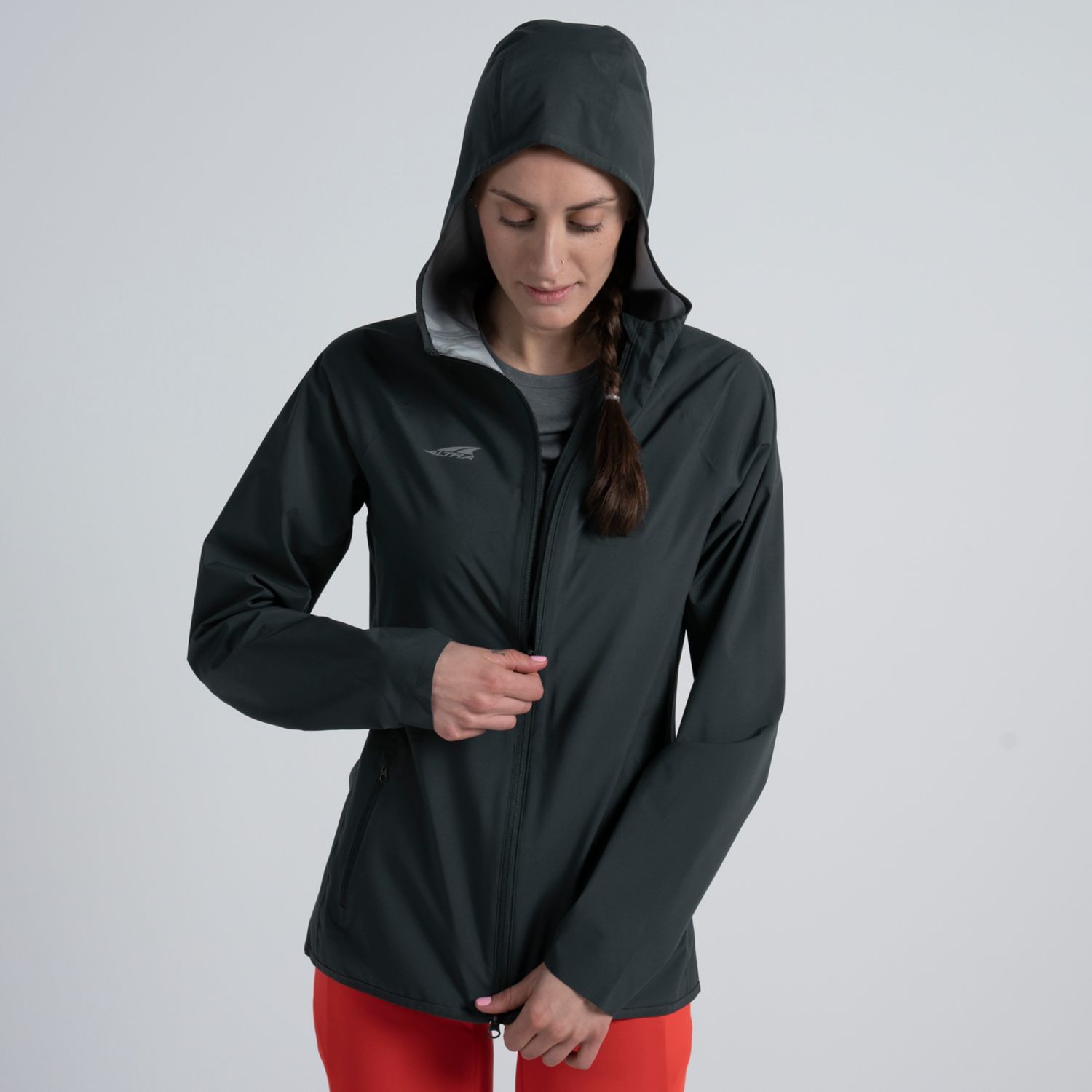 Chaqueta Para Correr Altra Waterproof Mujer Verde Oscuro | Costa Rica-84607359